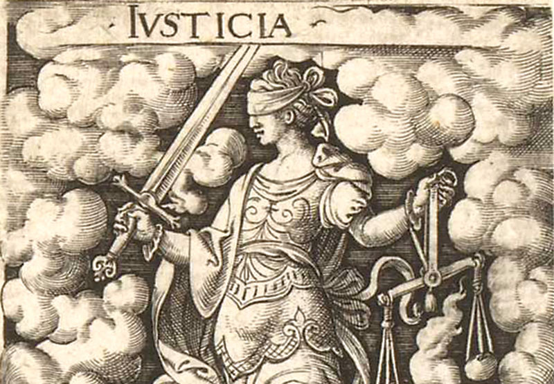 gerechtigheid justitia