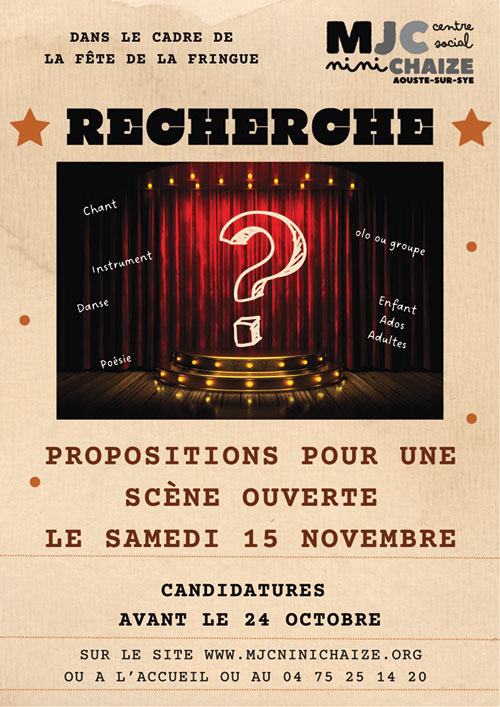 appel scene ouverte 2